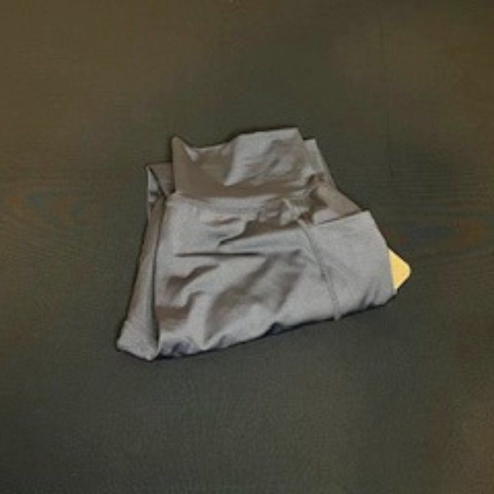 Women's Gray Reebok Leggings, Size Large
